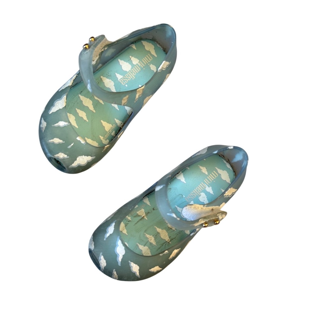 Mini Melissa‎ ultra girl sunny day baby blue clear infant shoes